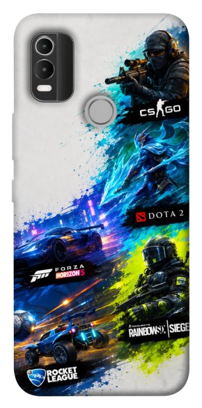 Чохол itsPrint Full Throttle для Nokia C21 Plus, ігри, купити оптом з доставкою