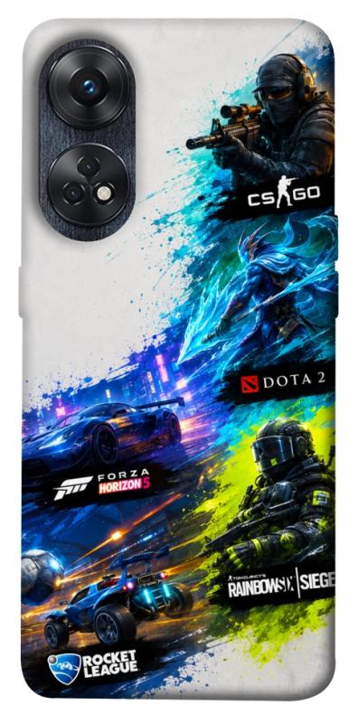Чехол itsPrint Full Throttle для Oppo Reno 8 T 4G, игры, купить оптом с доставкой