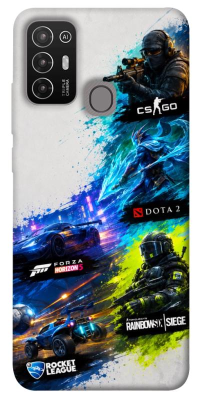 Чохол itsPrint Full Throttle для ZTE Blade A52, ігри, купити оптом з доставкою