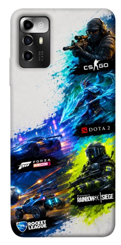 Чохол itsPrint Full Throttle для ZTE Blade A72, ігри, купити оптом з доставкою