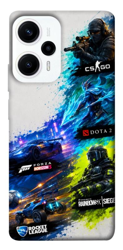 Чохол itsPrint Full Throttle для Xiaomi Poco F5 / Note 12 Turbo, ігри, купити оптом з доставкою