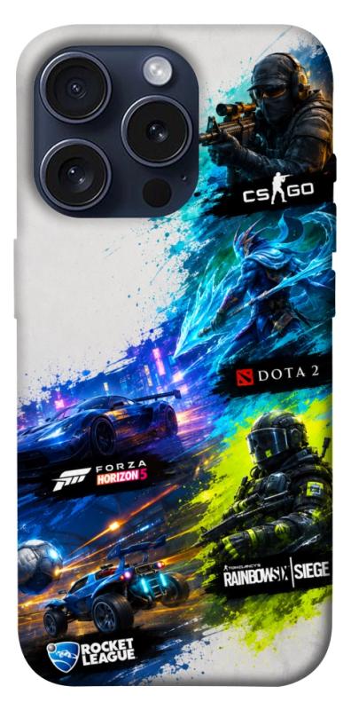 Чохол itsPrint Full Throttle для Apple iPhone 15 Pro (6.1"), ігри, купити оптом з доставкою