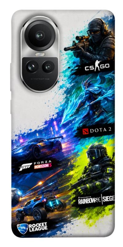 Чехол itsPrint Full Throttle для Oppo Reno 10, игры, купить оптом с доставкой
