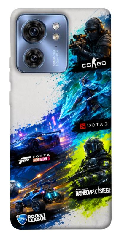 Чехол itsPrint Full Throttle для Motorola Edge 40, игры, купить оптом с доставкой