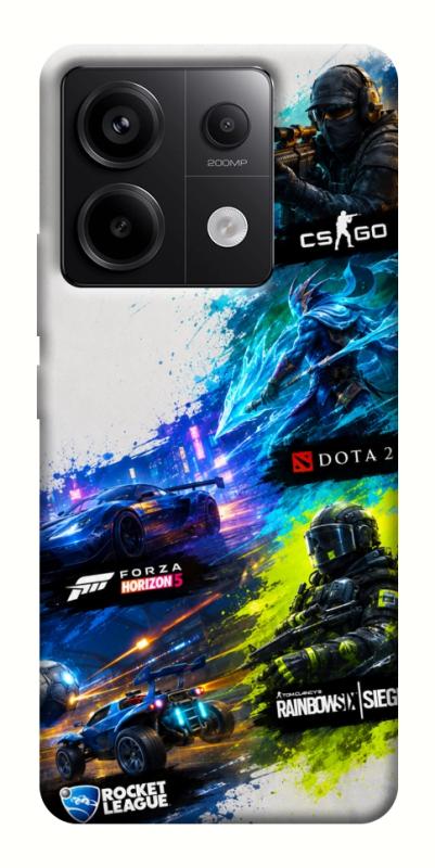 Чехол itsPrint Full Throttle для Xiaomi Redmi Note 13 Pro 4G, игры, купить оптом с доставкой
