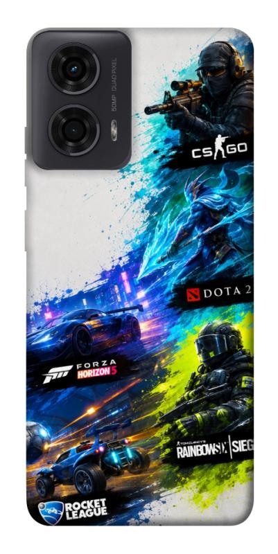 Чехол itsPrint Full Throttle для Motorola Moto G24, игры, купить оптом с доставкой