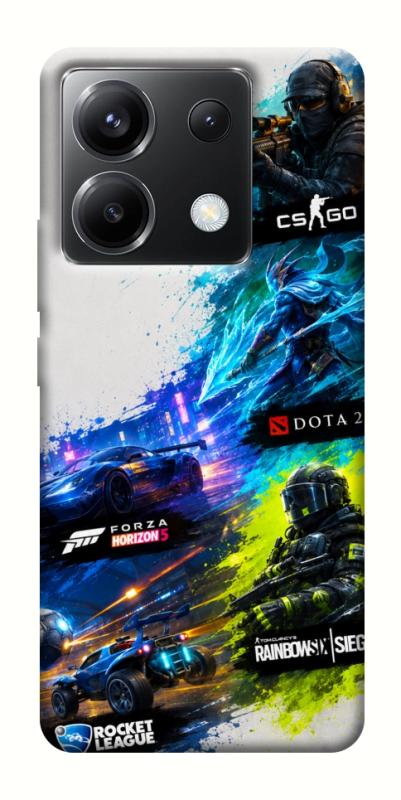 Чехол itsPrint Full Throttle для Xiaomi Poco X6, игры, купить оптом с доставкой