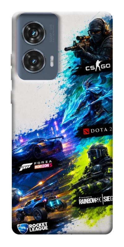 Чехол itsPrint Full Throttle для Motorola Edge 50 Fusion, игры, купить оптом с доставкой