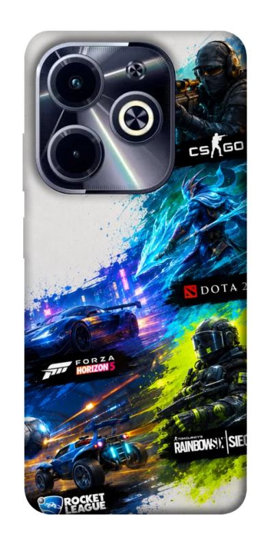 Чехол itsPrint Full Throttle для Infinix Hot 40i, игры, купить оптом с доставкой