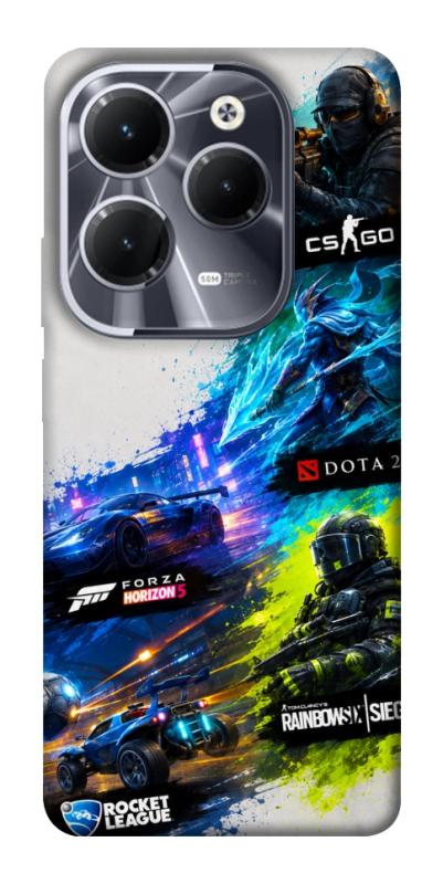 Чехол itsPrint Full Throttle для Infinix Hot 40, игры, купить оптом с доставкой