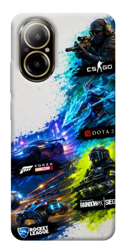 Чехол itsPrint Full Throttle для Realme C67 4G, игры, купить оптом с доставкой