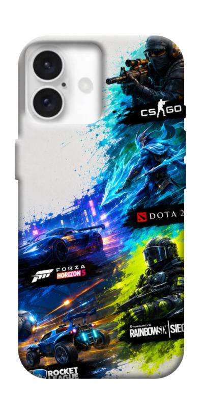 Чехол itsPrint Full Throttle для Apple iPhone 16 (6.1"), игры, купить оптом с доставкой