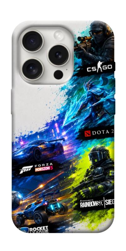 Чехол itsPrint Full Throttle для Apple iPhone 16 Pro (6.3"), игры, купить оптом с доставкой