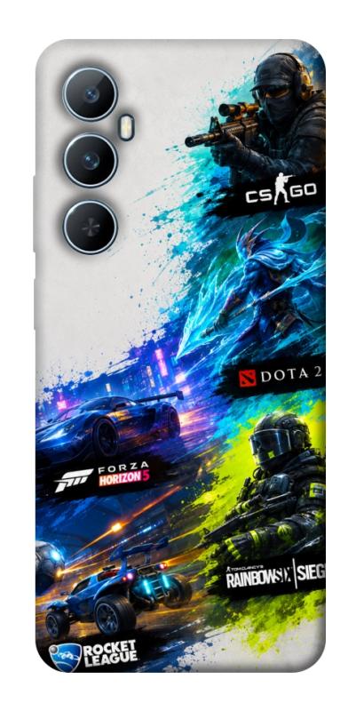 Чехол itsPrint Full Throttle для Realme C65 4G, игры, купить оптом с доставкой