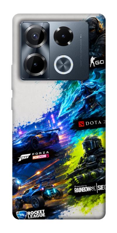 Чехол itsPrint Full Throttle для Infinix Note 40 Pro 4G, игры, купить оптом с доставкой