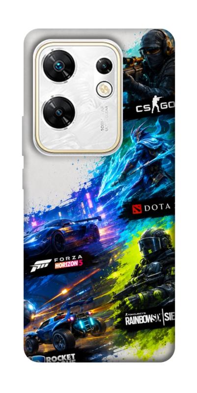 Чехол itsPrint Full Throttle для Infinix Zero 30 4G, игры, купить оптом с доставкой