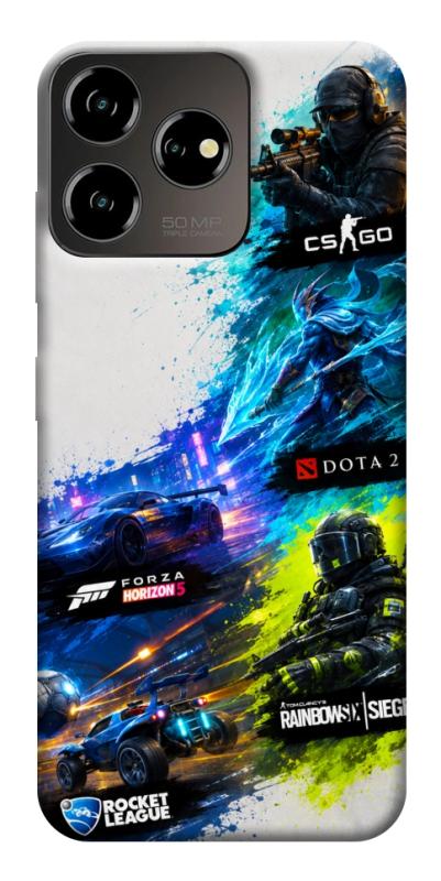 Чехол itsPrint Full Throttle для ZTE Blade V50 Desing 4G, игры, купить оптом с доставкой