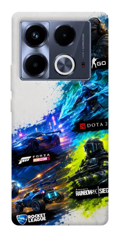 Чехол itsPrint Full Throttle для Infinix Note 40 4G, игры, купить оптом с доставкой