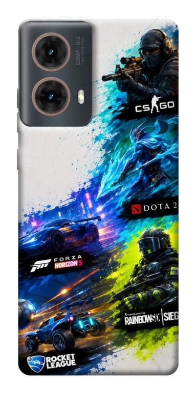 Чехол itsPrint Full Throttle для Motorola Moto G85, игры, купить оптом с доставкой