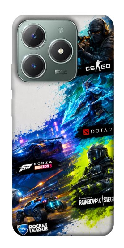 Чехол itsPrint Full Throttle для Realme C61 4G, игры, купить оптом с доставкой