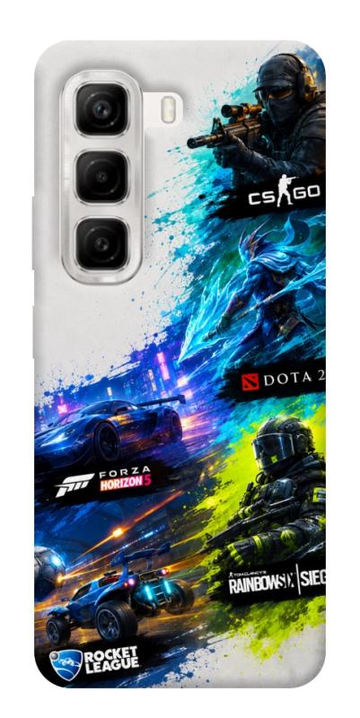 Чехол itsPrint Full Throttle для Infinix Hot 50 4G, игры, купить оптом с доставкой