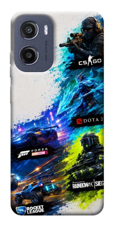 Чехол itsPrint Full Throttle для Motorola Moto G05, игры, купить оптом с доставкой