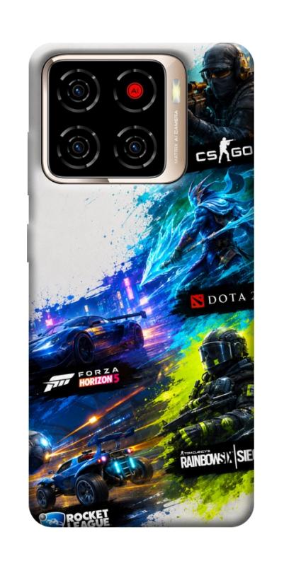 Чехол itsPrint Full Throttle для ZTE Blade A56, игры, купить оптом с доставкой