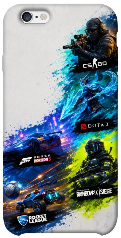 Чехол itsPrint Full Throttle для Apple iPhone 6/6s (4.7"), игры, купить оптом с доставкой