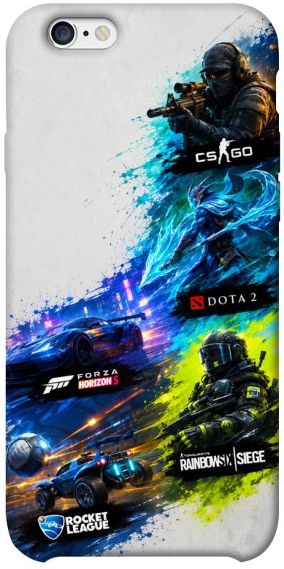 Чехол itsPrint Full Throttle для Apple iPhone 6/6s plus (5.5"), игры, купить оптом с доставкой
