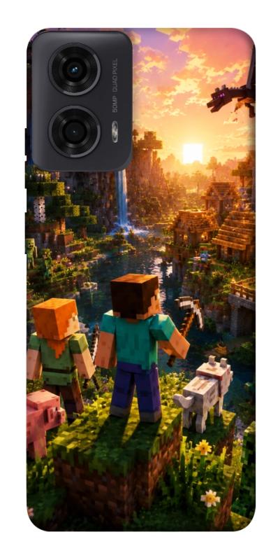 Чехол itsPrint Wild horizon для Motorola Moto G24, игры, купить оптом с доставкой