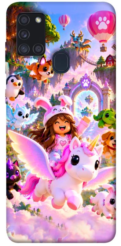 Чохол itsPrint Happy chaos для Samsung Galaxy A21s, ігри, купити оптом з доставкою