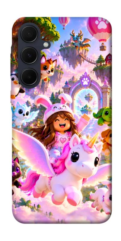 Чехол itsPrint Happy chaos для Samsung Galaxy A35, игры, купить оптом с доставкой