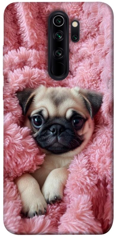 Чехол itsPrint Мопс в нежностях для Xiaomi Redmi Note 8 Pro, песики, купить оптом с доставкой