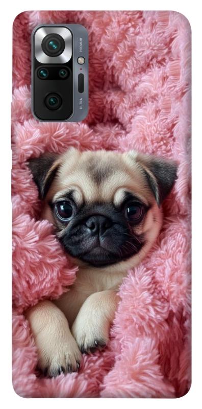 Чохол itsPrint Мопс у ніжностях для Xiaomi Redmi Note 10 Pro, песики, купити оптом з доставкою