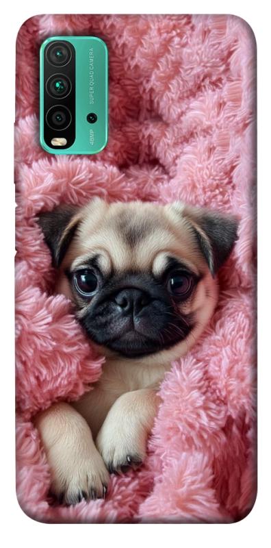 Чохол itsPrint Мопс у ніжностях для Xiaomi Redmi Note 9 4G / Redmi 9 Power / Redmi 9T, песики, купити оптом з доставкою