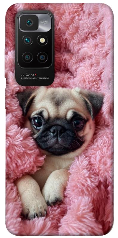 Чохол itsPrint Мопс у ніжностях для Xiaomi Redmi 10, песики, купити оптом з доставкою