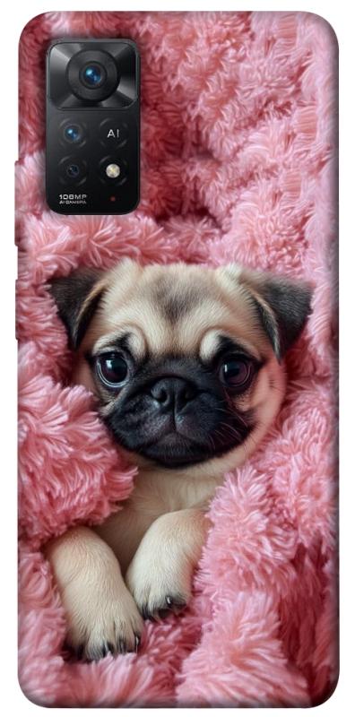 Чохол itsPrint Мопс у ніжностях для Xiaomi Redmi Note 11 Pro 4G/5G, песики, купити оптом з доставкою