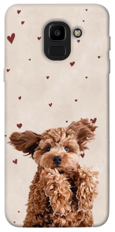 Чохол itsPrint Сute doggy для Samsung J600F Galaxy J6 (2018), песики, купити оптом з доставкою