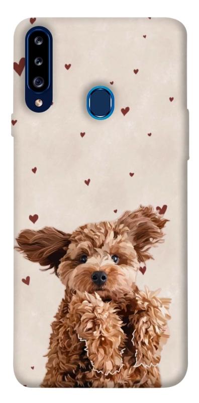 Чохол itsPrint Сute doggy для Samsung Galaxy A20s, песики, купити оптом з доставкою