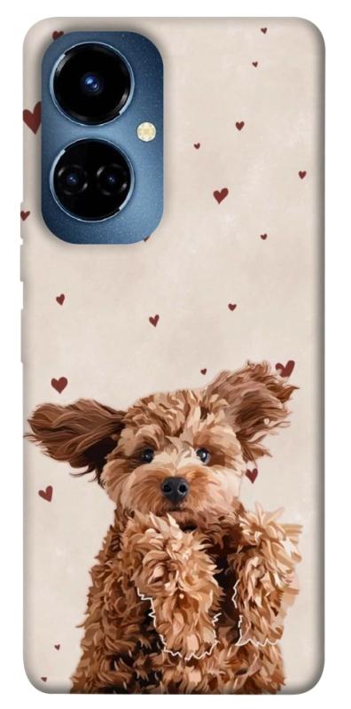 Чохол itsPrint Сute doggy для TECNO Camon 19 (CI6n) / 19 Pro (CI8n), песики, купити оптом з доставкою