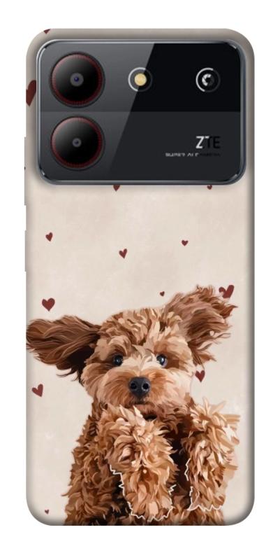 Чехол itsPrint Сute doggy для ZTE Blade A54 4G, песики, купить оптом с доставкой