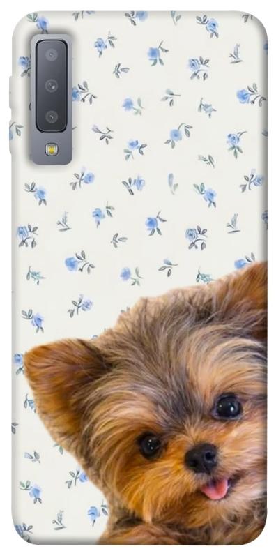 Чохол itsPrint Cute Yorkie для Samsung A750 Galaxy A7 (2018), песики, купити оптом з доставкою