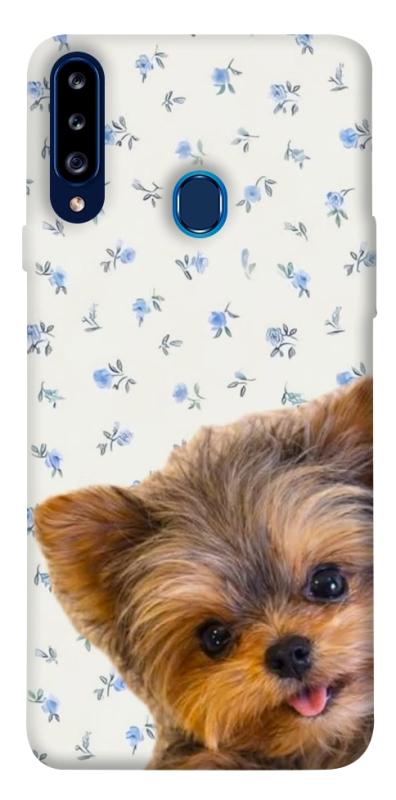 Чехол itsPrint Cute Yorkie для Samsung Galaxy A20s, песики, купить оптом с доставкой