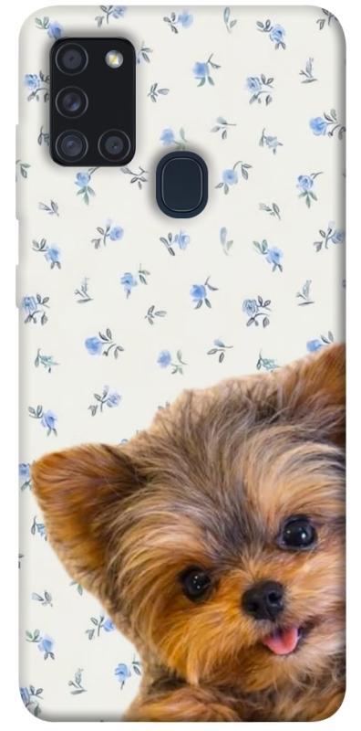 Чехол itsPrint Cute Yorkie для Samsung Galaxy A21s, песики, купить оптом с доставкой