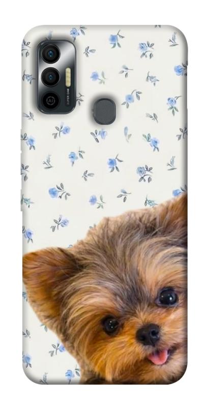 Чехол itsPrint Cute Yorkie для TECNO Spark 7, песики, купить оптом с доставкой