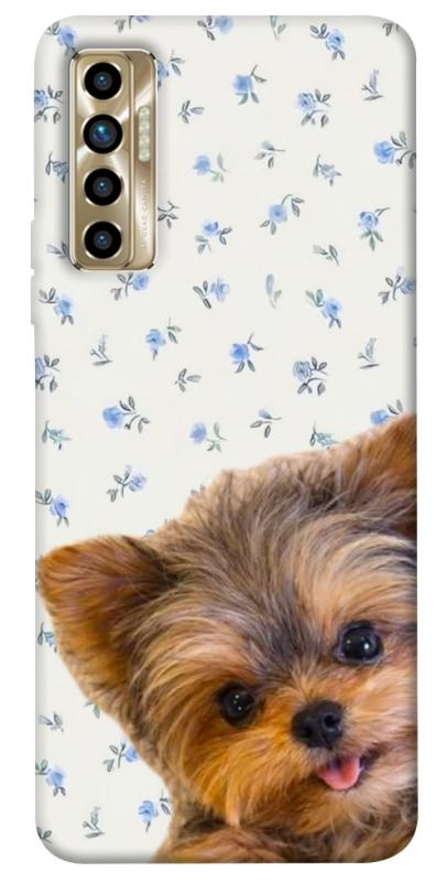 Чохол itsPrint Cute Yorkie для TECNO Camon 17P, песики, купити оптом з доставкою