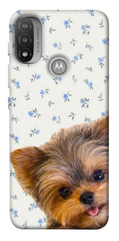 Чохол itsPrint Cute Yorkie для Motorola Moto E20, песики, купити оптом з доставкою