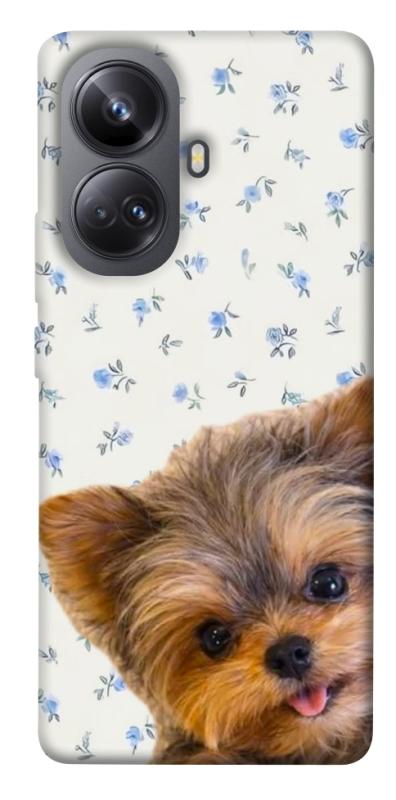 Чехол itsPrint Cute Yorkie для Realme 10 Pro+, песики, купить оптом с доставкой