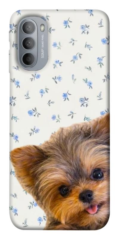 Чехол itsPrint Cute Yorkie для Motorola Moto G31, песики, купить оптом с доставкой
