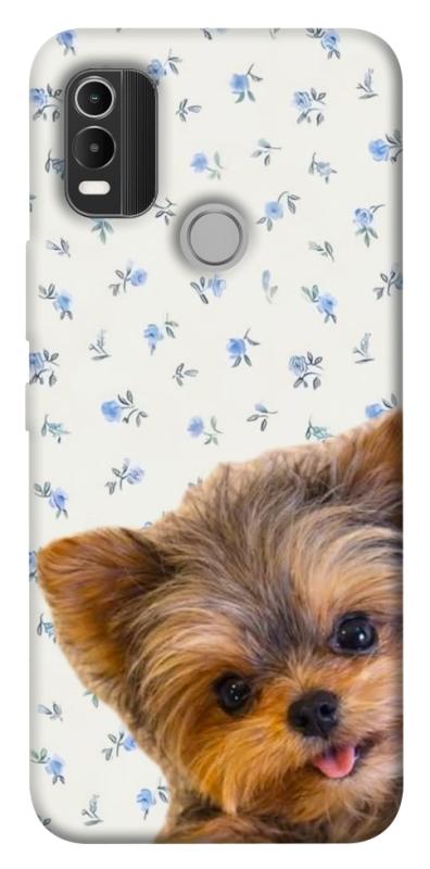 Чохол itsPrint Cute Yorkie для Nokia C21 Plus, песики, купити оптом з доставкою